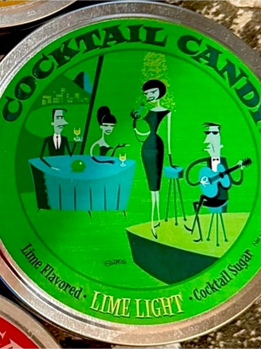 Lime Light Cocktail Candy - Collector Tin